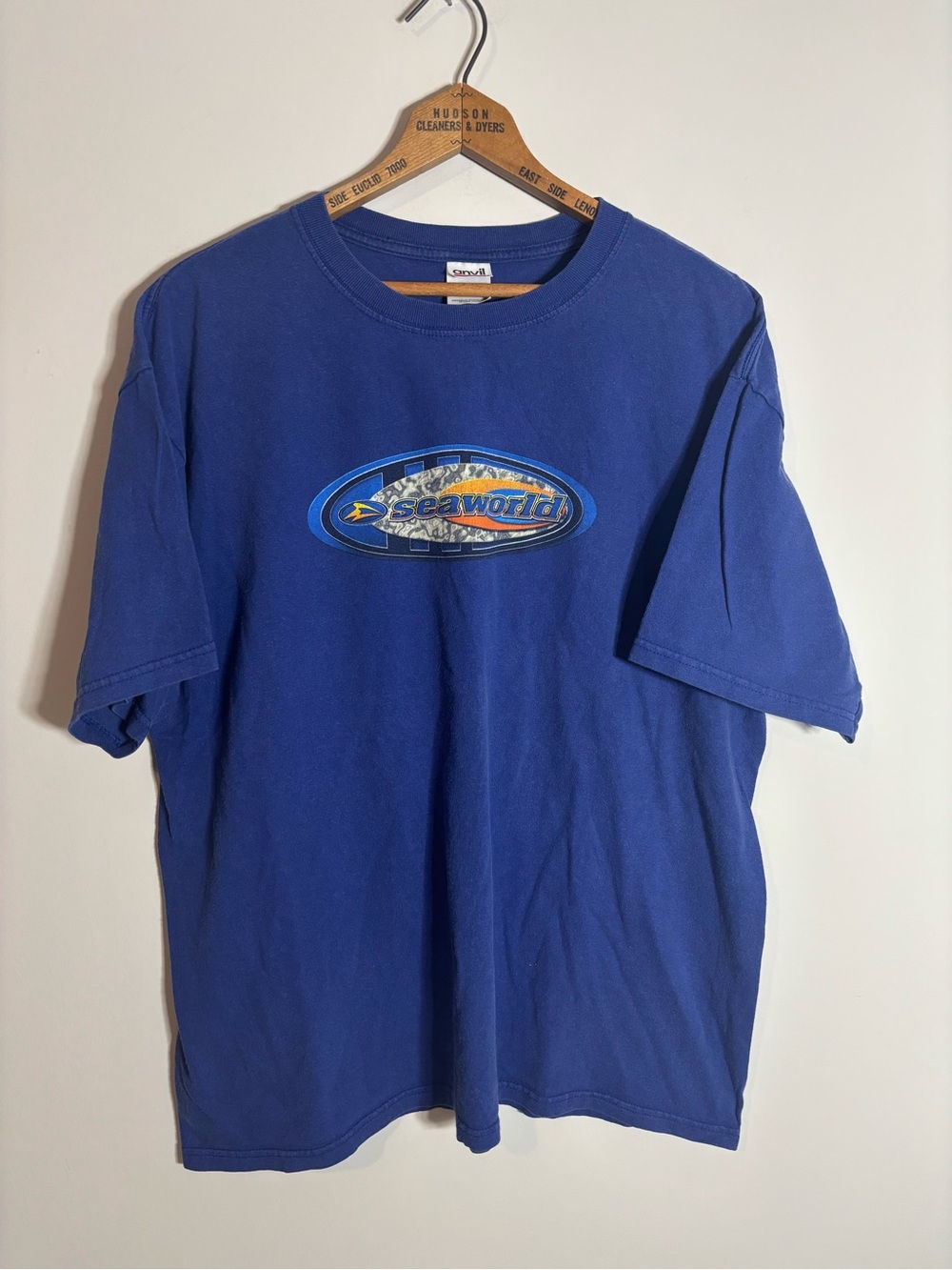 Vintage Sea World Tshirt Y2K XL Cotton